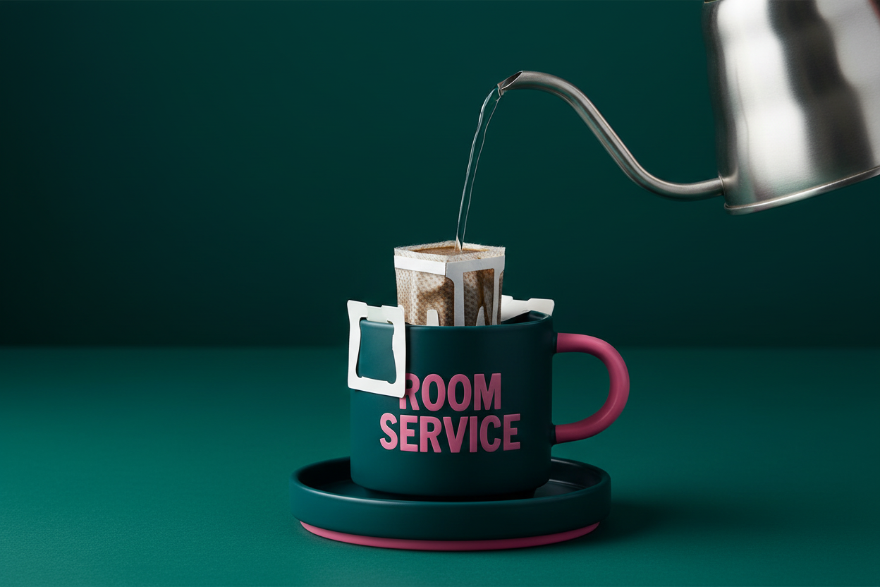 ROOM SERVICE Mug Drip Bag Brewing