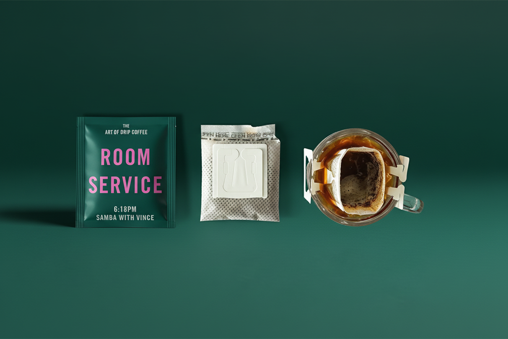 sachet d'un café filtre 